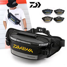 Daiwa-riñonera Multicolor impermeable para correr, bolsa de pesca para deportes al aire libre, cinturón para montar, teléfono móvil, gimnasio 2024 - compra barato