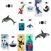 Killer Whale Orca Watercolor Cover TPU Phone Case For Samsung Galaxy S6 S7 S8 S9 S10 PLUS S6EDGE S7EDGE NOTE8 9 S10LITE S10E 2024 - buy cheap