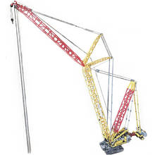 3645Pcs MOC RC Caterpillar Crane LR 11000 Machine Model DIY Assembly Building Blocks STEM Toy Gift  - Dynamic Version 2024 - buy cheap