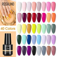 ROSALIND Gel Varnishes Nail Polish All For Manicure Soak Off 7ml Nail Art Design Need Base Top Primer Gel Lacquer Semi Permanent 2024 - buy cheap