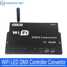 WIFI310-Consola de señal LED DMX512, USB, Art-Net, DMX512, comunicación Protolcol, DC12V, convertidor Wifi 2024 - compra barato