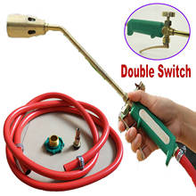 Propane Weed Burner Torch Weed Killer Gas Piezo Fire Lighter & Hose - Two Switch 2024 - buy cheap