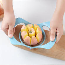 Stainless steel cut apple corer fruit slicer Creative kitchen artifact fruit slicer Baby food supplement tool 2024 - buy cheap