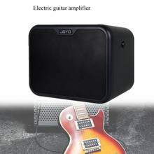 Mini amplificador de guitarra elétrica portátil 5 Polegada alto-falante 10watt amp od/limpar canais duplos com adaptador energia guitarra peças 2024 - compre barato