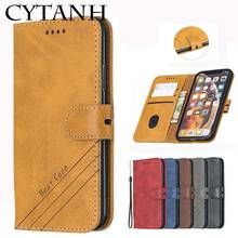 Capa vintage de couro para redmi note 6 pro, capa estilo carteira para xiaomi redmi note 6 pro, redmi note 6 2024 - compre barato