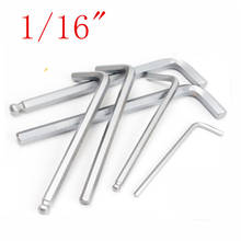 50pcs 1/16" inch ball end hex allen key wrench spanner hand tool 2024 - buy cheap