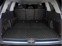 Conjunto completo de carpetes para carros mercedes benz, forro de carga à prova d'água, gls 580, x167, 2020, 6, 7 assentos, gls580, 2021 2024 - compre barato