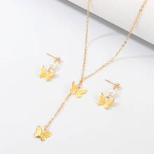 YWZIXLN 2020 Boho Classic Butterfly Pendant Fashion Necklaces Bijoux For Women Elegant Choker Jewelry N039 2024 - buy cheap