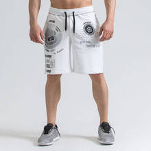 Fitness Shorts Pocket Casual Fashion Loose Gym Shorts Men Cotton Workout Running Jogger Sweatpants Mens Drawstring Red Shorts 2024 - buy cheap