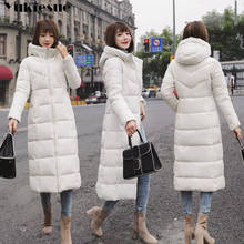 Winter Jacket Women Coat 2018 Cotton Padded women's Jacket Long Hooded Thicken Female Parkas Plus Size 6XL chaqueta mujer 2024 - buy cheap