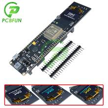 ESP32 ESP-32 ESP8266 0.96 inch OLED Display WiFi Bluetooth 3000mAH 18650 Lithium Battery Shield Development Board CP2102 Module 2024 - buy cheap