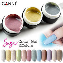 CANNI Sugar Color Gel Paints 5ml Jar 2021New Nail Art Manicure Drawing Design Lovely 12 Nude Colors UV LED Painting Gel Lacquer 2024 - buy cheap