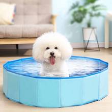Foldable Dog Swimming Pool Dog Shower Bath Pool House Bed Garden Summer Bathing Tub Collapsible Bathtub for Dog Cats Pets 2024 - buy cheap
