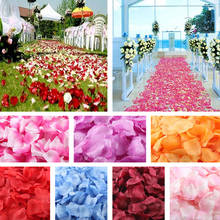 1000/3000 piezas 4,5*4,5 CM pétalos de rosa decoración de boda simulación romántica Rosa accesorios de boda 5z 2024 - compra barato