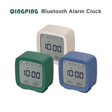 In Stock Qingping Alarm Clock Smart Control Temperature Humidity Display LCD Screen Adjustable Nightlight Bluetooth-compatible 2024 - buy cheap