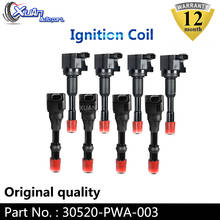 Xuan bobina de ignição frontal embutida, para honda city civic 7 8 vii viii jazz fit 2 3 iii 1.2 1.3 1.4 aur373 2024 - compre barato