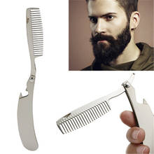 New Men's Dedicated Portable Wood Folding Comb Set Mini Pocket Comb Beard Care Tool Beard Styling Tool 2024 - buy cheap