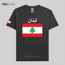 Ливанский Ливан Мужская футболка модные майки нации 100% хлопок футболка спортивная одежда Футболки страна спортивных LBN арабский 2024 - купить недорого