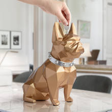 Hucha de Bulldog Francés para niños, caja de dinero en efectivo, decoraciones para el hogar, soporte para monedas, juguetes, perro 2024 - compra barato