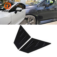POSSBAY-rejillas de ventilación para ventana delantera de coche, accesorio para Subaru Impreza Hatchback (GP), 1/4, 2012, 2013, 2014, 2015, 2016 2024 - compra barato