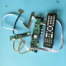 Комплект для B154EW02 V0 HW3A/V0 HW1A/V3 HW9A 1280X800 1 ccfl ЖК Цифровая HDMI панель TV VGA USB плата контроллера DVB-T 30pin 2024 - купить недорого