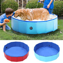 Foldable Dog Swimming Pool Thick PVC Dogs Cat Bath Tub Non Slip Pet Kid Swimming Pools Bathtub For Dogs Kids 2024 - buy cheap