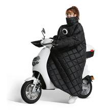 Scooter Windproof Quilt Winter Warm Thick Motorcycle Cover With Gloves Night Reflective Dirt Resistant Windshield XL/XXL 2024 - buy cheap