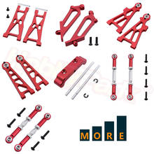 Piezas de Repuesto de Metal de aluminio para Himoto Tanto E10XB RC Buggy, Color Rojo 2024 - compra barato
