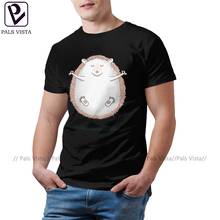 Hedgehog T Shirt Men Fashion 100 Cotton Graphic Tee Shirt Short Sleeve Classic T-Shirt Oversized 2024 - buy cheap