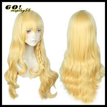 TouHou Project Kirisame Marisa Cosplay Wig Golden Synthetic Hair Halloween Role Play Heat Resistant Women 2024 - buy cheap