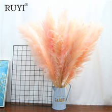 20PCS INS wind bouquet big reed living room hotel simulation flower floor flower arrangement creative decoration decoration pink 2024 - buy cheap