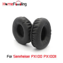 Homefeeling-almohadillas para los oídos Sennheiser PX100 PX100II, almohadillas para los oídos, redondas, universales, piezas de repuesto de cuero 2024 - compra barato