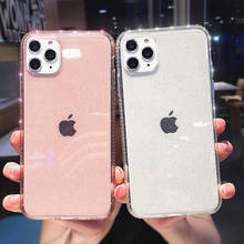 Lovebay Diamond Glitter Phone Case For iPhone 11 Pro Max 7 8 6 6s Plus X XR XS Max Transparent  Bling Clear Soft TPU Back Cover 2024 - buy cheap