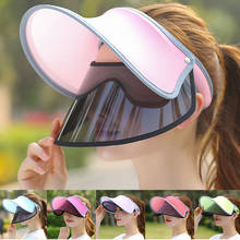 A0nijie doces cor unisex boné ajustável tênis de golfe vazio topo viseira boné feminino protetor solar chapéus esportes ao ar livre 2024 - compre barato