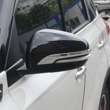 Для Suzuki s-cross SX4 2014-2018 кузова автомобиля ABS chrome НАЗАД заднего вида боковые зеркала заднего вида Зеркало Обложка палочки отделкой рама лампы капюшон 2 шт. 2024 - купить недорого