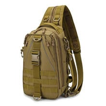 Men Tactical Hiking Backpack Chest Bag Military Camouflage Fishing Shoulder Sling Climbing Camping Mochila Militar 2024 - buy cheap