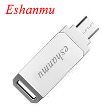 Eshanmu-unidad Flash Usb OTG, Pendrive pequeño de Metal, de buena calidad, 8GB, 16GB, 32GB, 64GB, 128GB, a la venta 2024 - compra barato