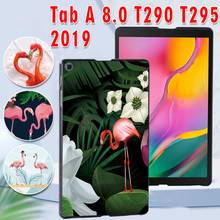 Estojo de comprimidos para samsung galaxy tab a 8.0 (2019) t290/t295 capa + stylus grátis 2024 - compre barato