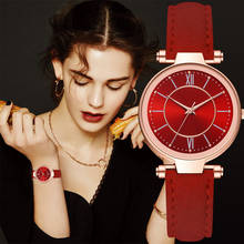 Модные женские повседневные часы с кожаным ремешком, Роскошные Аналоговые кварцевые наручные часы с кристаллами, модные повседневные женские наручные часы, роскошные 2020 2024 - купить недорого