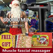 8000r/min Massage Gun Fascia Gun Sport Therapy Deep Muscle Massager Body Relaxation Relief Pain Slimming Shaping body Massager 2024 - buy cheap