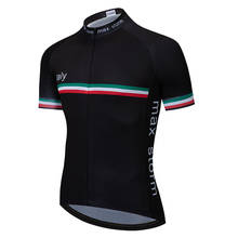 Maillot de ciclismo personalizado para hombre y mujer, camiseta de ciclismo de montaña y carretera, color negro italiano, 2019 2024 - compra barato