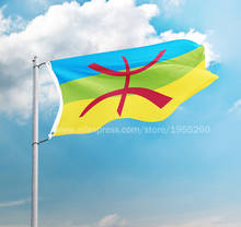 Bandeiras externas de berber 150x90cm, faixas faixas bandeiras externas nas nas nas nas nas da áfrica do norte 2024 - compre barato