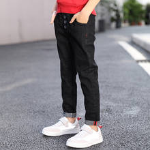 IENENS Kids Boys Jeans  Classic Pants Denim Clothing Children Baby Boy Casual Bowboy Fashion Long Trousers  5-13Y 2024 - buy cheap