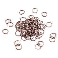 10g 6x0.8mm Aluminum Wire Open Jump Rings for jewelry Making DIY Accessories 19 Colors Open Jump Rings about 430pcs/10g F80 2024 - buy cheap
