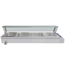 1 Piece 4 Pans Commercial Use Bain Marie Food Warmer Hot Soup Warming  Container Buffet Tool On Sale 2024 - buy cheap