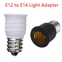 E12 To E14 Bulb Lamp Holder Adapter Socket Converter Light Base Candelabra Lamp Holder Converter Accessories for E14 Light Base 2024 - buy cheap