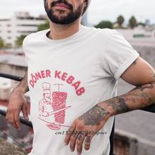 Camisetas de manga corta para hombre, camisa divertida de Doner Kebab Donerspie, camisetas de Kebab, camisetas de algodón Premium, gran oferta de verano 2024 - compra barato