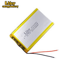 1PCS Size 406090 3.7V 3500mah Lithium polymer Battery With Protection Board For Tablet  V3000HD MP4 GPS 2024 - buy cheap