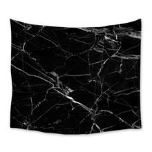 Wall Hanging Marble Tapestry Traveling Camping Black Marble Texture Pattern Tapestry Yoga Pad Sleeping Tapestry 2024 - buy cheap