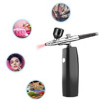 Wireless Airbrush Set Small Spray Pump Pen Set Air Compressor Kit for Art Painting Tattoo Craft Cake Spray Model Rechargeable 2024 - buy cheap
